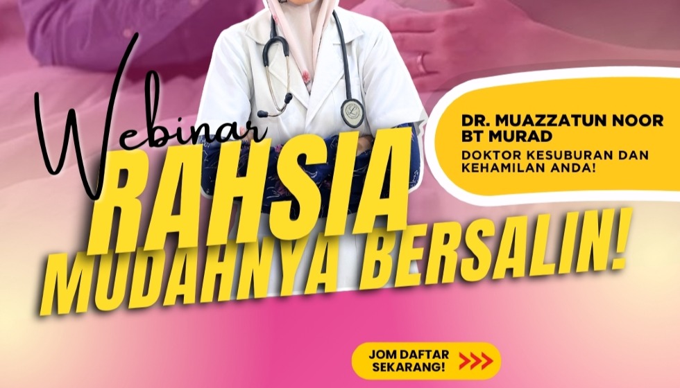 Webinar Rahsia Mudahnya Bersalin